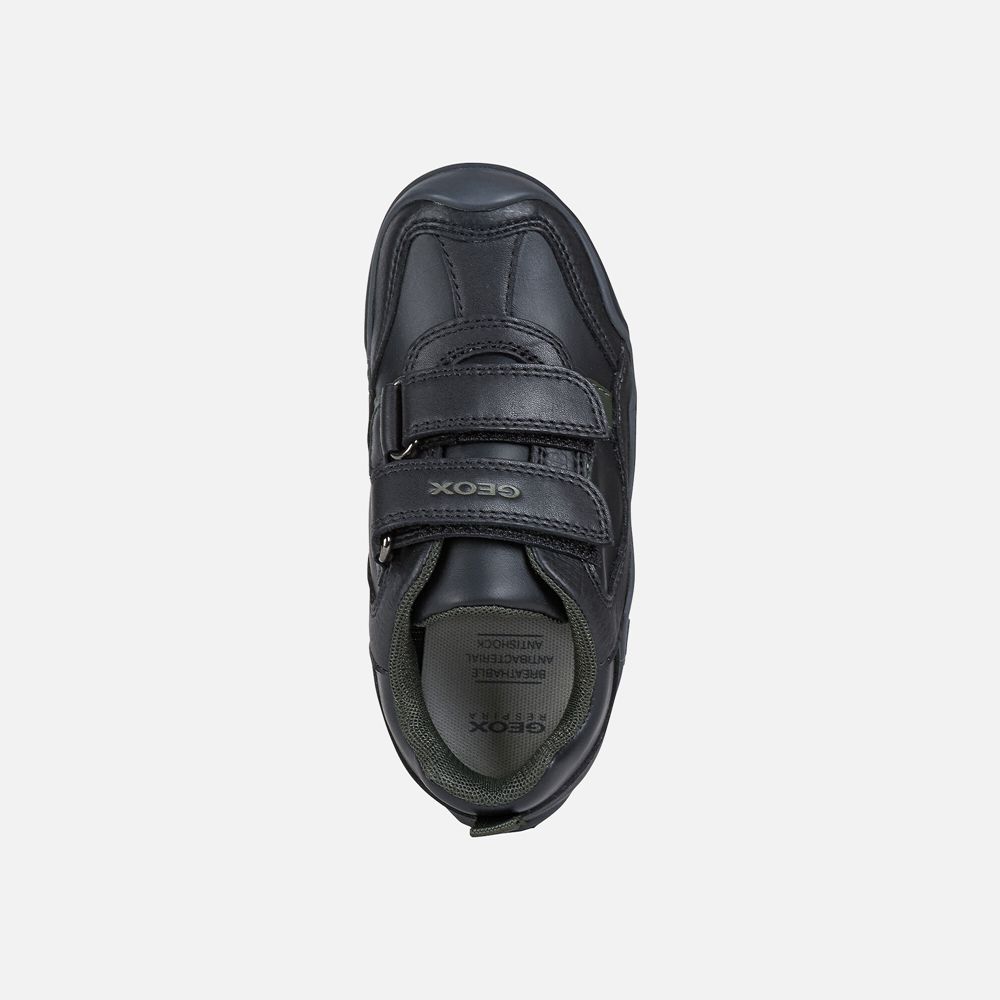 Geox Erkek Çocuk Spor Ayakkabı Siyah - Wader - OAY-540218